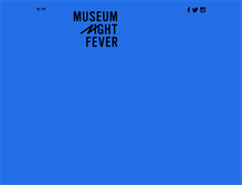 Tablet Screenshot of museumnightfever.be